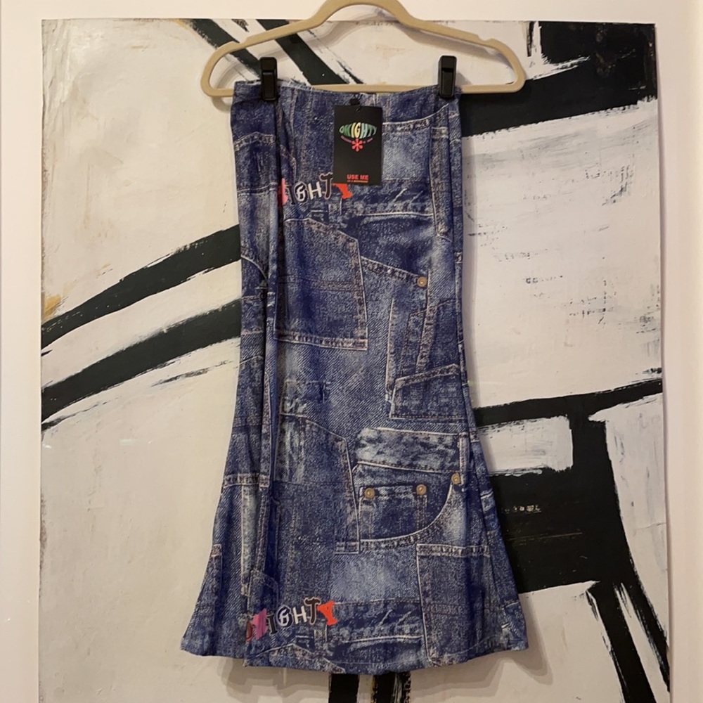 O-Mighty Jean Baby Skirt
